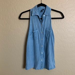 Chambray tank